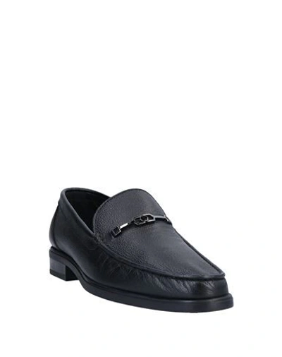 Shop A.testoni Loafers In Black