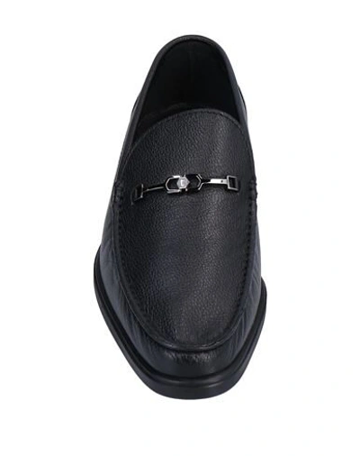 Shop A.testoni Loafers In Black