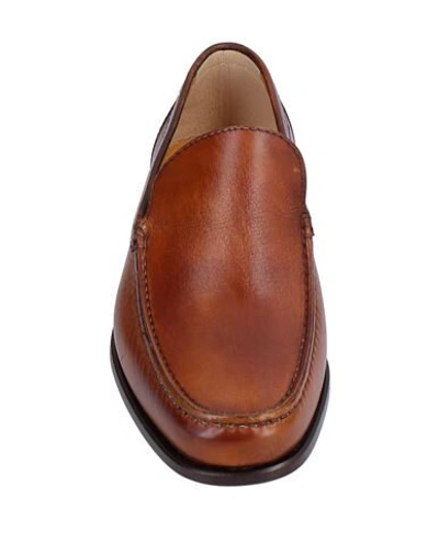 Shop A.testoni Loafers In Brown