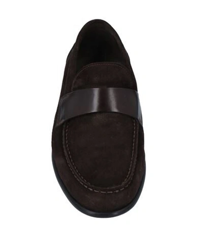 Santoni Loafers In Brown