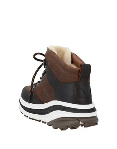 Shop Ugg X White Mountaineering Ankle Boots In Cocoa