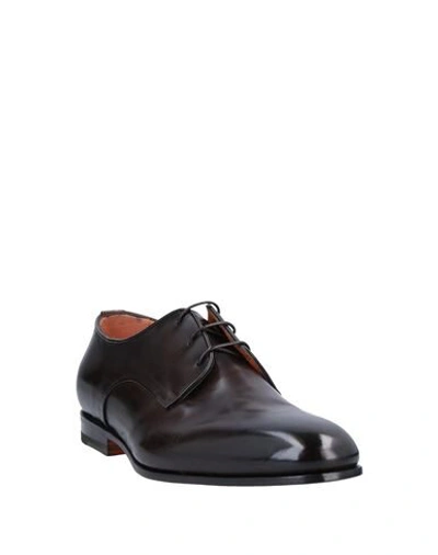 Santoni Lace-up Shoes In Brown