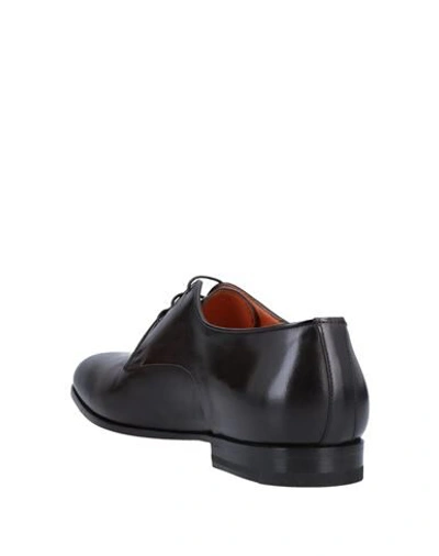 Santoni Lace-up Shoes In Brown
