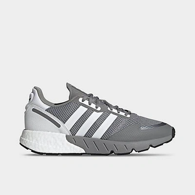 Shop Adidas Originals Adidas Men's Originals Zx 1k Boost Casual Shoes In Grey/white/black