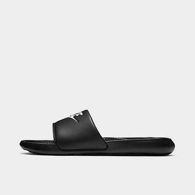 Shop Nike Men's Victori One Slide Sandals In Black/white/black