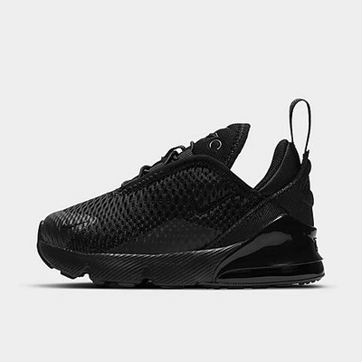 Shop Nike Kids' Toddler Air Max 270 Casual Shoes In Black/black