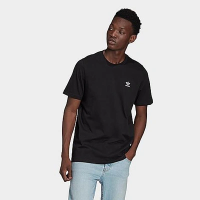 Shop Adidas Originals Adidas Men's Originals Trefoil Essentials T-shirt In Black