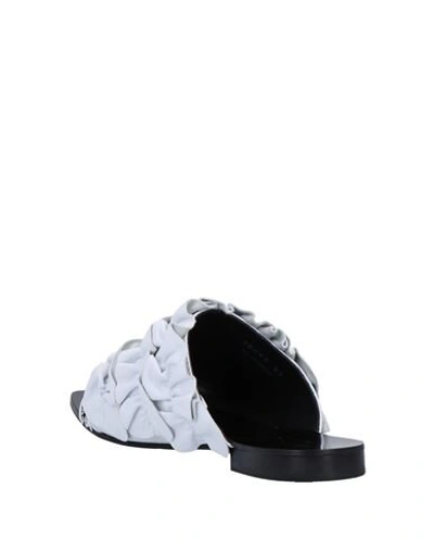 Shop Alberto Guardiani Sandals In White