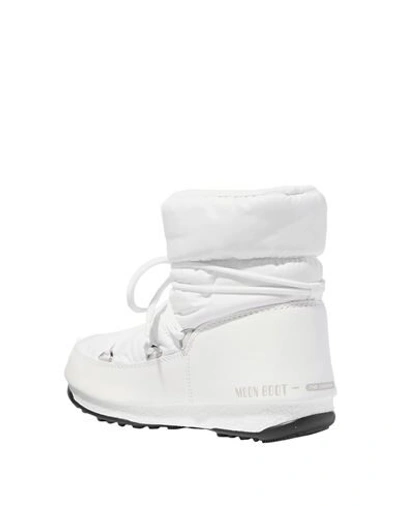 Shop Moon Boot Low Nylon Wp 2 Woman Ankle Boots White Size 5.5 Textile Fibers