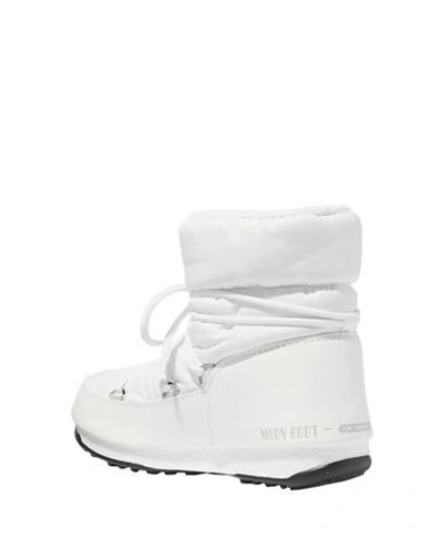 Moon Boot Ankle Boots In White
