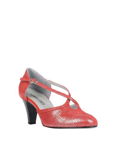 Shop Alessia Guidi Pump In Red