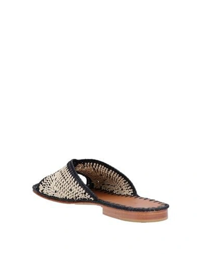 Shop Carrie Forbes Sandals In Black