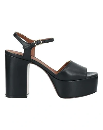 Shop L'autre Chose Sandals In Black