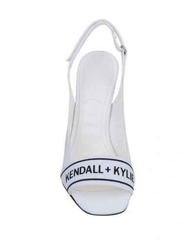 Shop Kendall + Kylie Sandals In White