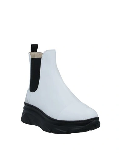 Shop 181 By Alberto Gozzi Ankle Boots In White