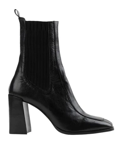 Shop Jonak Vanti Woman Ankle Boots Black Size 8 Cowhide