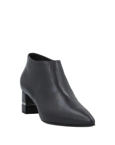 Shop A.testoni Ankle Boots In Steel Grey