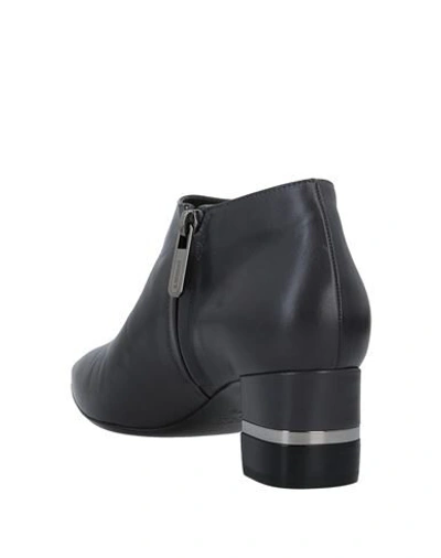 Shop A.testoni Ankle Boots In Steel Grey