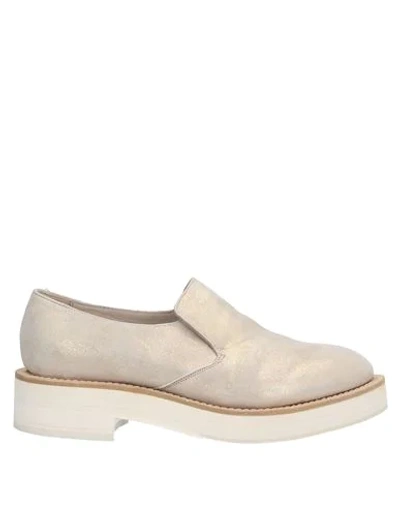 Shop Brunello Cucinelli Loafers In Beige