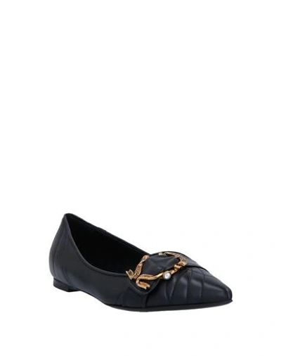 Shop Dolce & Gabbana Woman Loafers Black Size 7 Lambskin