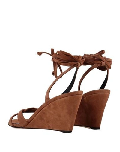 Shop Giuseppe Zanotti Sandals In Brown