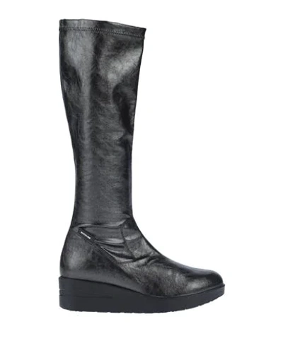 Rucoline Knee Boots In Black