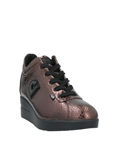 Shop Agile By Rucoline Sneakers In Dark Brown