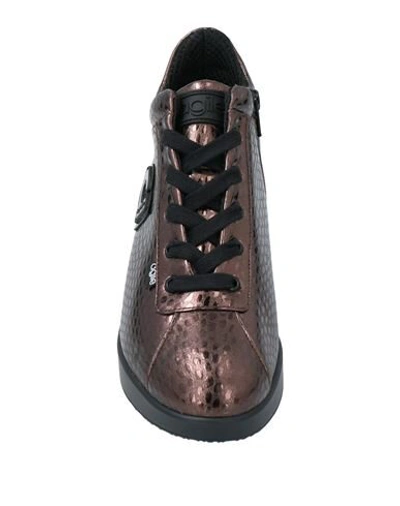 Shop Agile By Rucoline Sneakers In Dark Brown