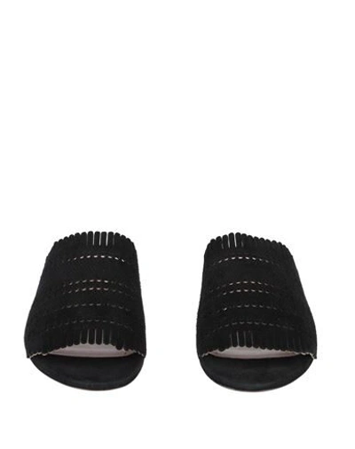 Shop Alaïa Sandals In Black