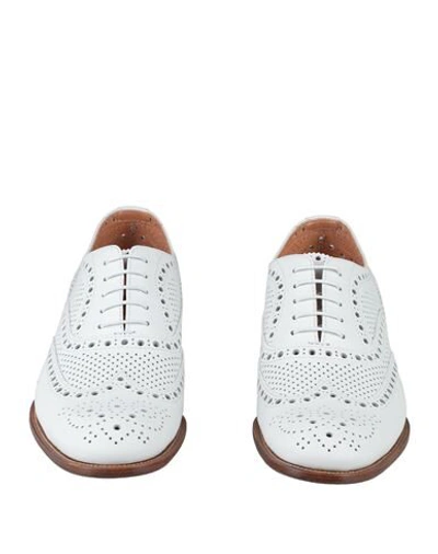 Shop Church's Lace-up Shoes In White