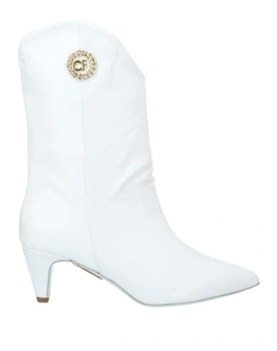 Shop Chiara Ferragni Ankle Boots In White