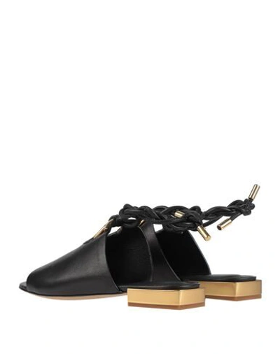 Shop Ferragamo Woman Sandals Black Size 5 Soft Leather