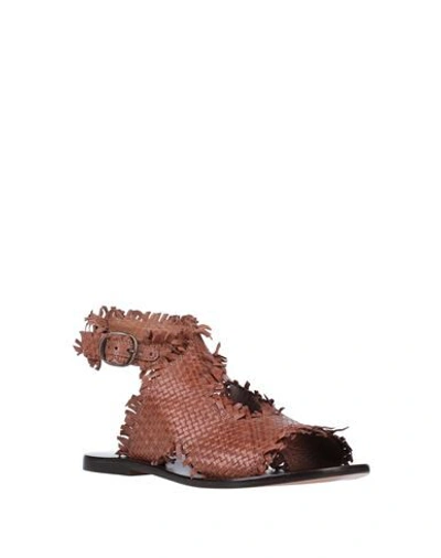 Strategia Sandals In Brown