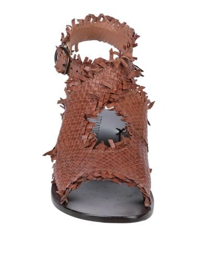Strategia Sandals In Brown