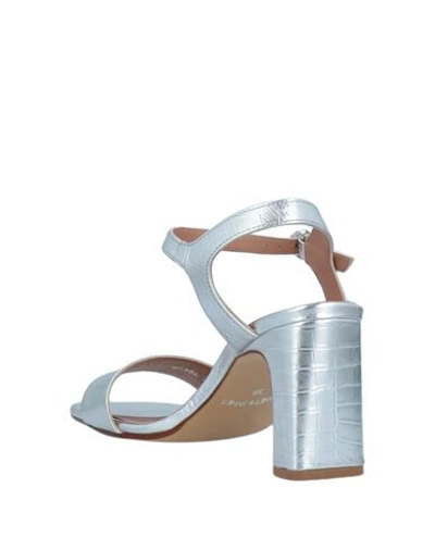 Shop Janet & Janet Sandals In Silver