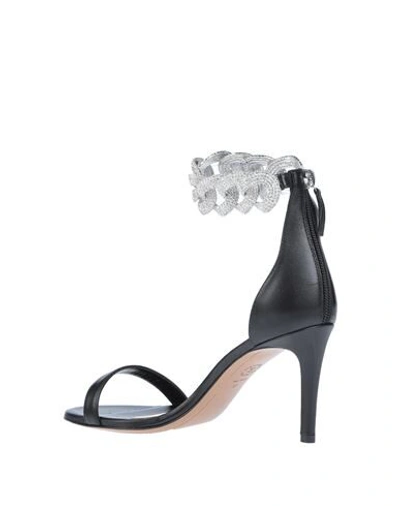 Shop Alexandre Vauthier Sandals In Black