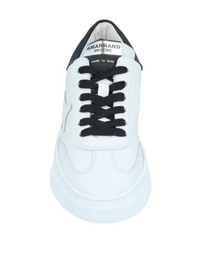 Shop Ama Brand Sneakers In White