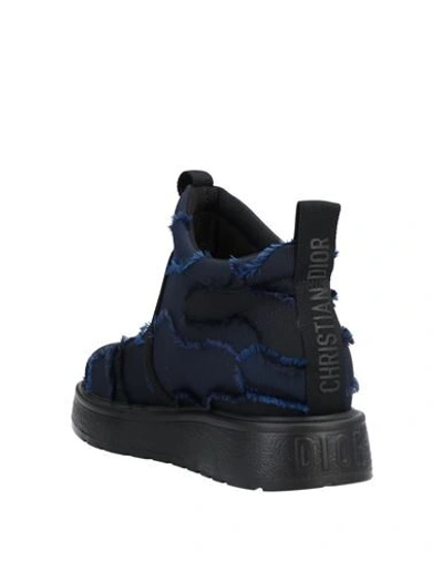 Dior Ankle Boots In Blue