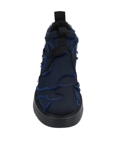 Dior Ankle Boots In Blue