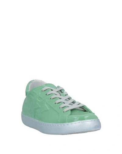 Shop 2star Sneakers In Light Green