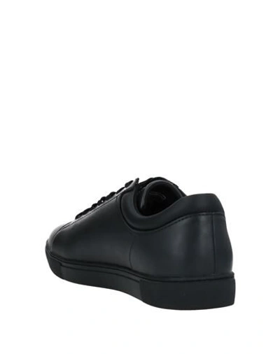 Shop Emporio Armani Woman Sneakers Black Size 4.5 Soft Leather
