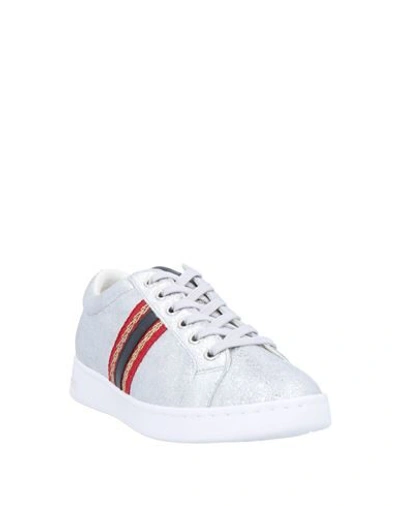 Geox Sneakers In Silver