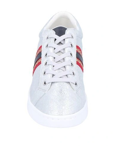 Geox Sneakers In Silver