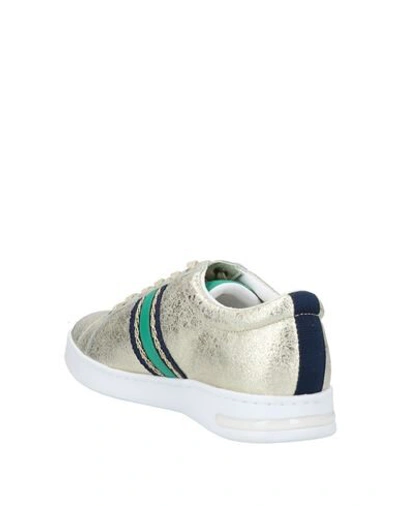 Geox Sneakers In Gold