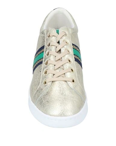 Geox Sneakers In Gold