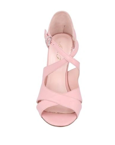 Shop Anna F Sandals In Pink