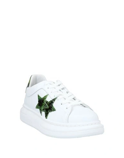 Shop 2star By Elettra Lamborghini Sneakers In White