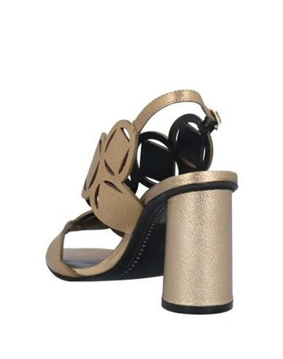 Shop Bruno Premi Sandals In Platinum