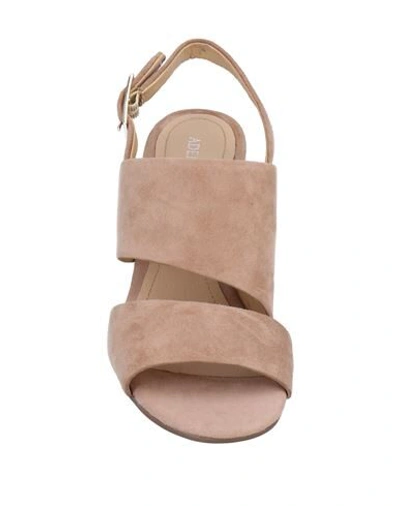 Shop Adele Dezotti Sandals In Pale Pink