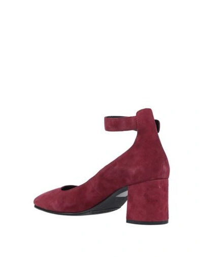 Shop Adele Dezotti Pump In Garnet